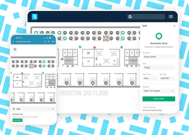 \Desk booking software for flexible workplace management