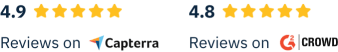 Reviews on g2 and capterra
